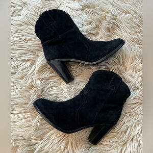 Joie Black Heeled Boots